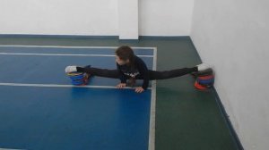 Увеличиваем отрицательный шпагат тхэквондо