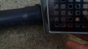 делаю стёк воды для летнего душа