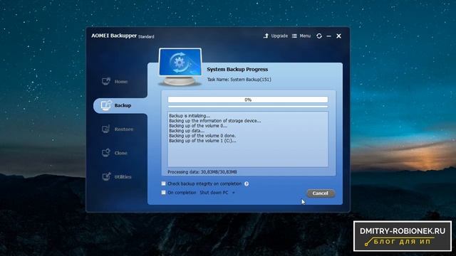 AOMEI BACKUPPER: отличная программа для резервного копирования и восстановления Windows смотреть онлайн