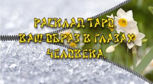 Расклад Таро. Ваш образ в глазах человека.