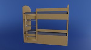 Моделируем детскую кровать в Blender