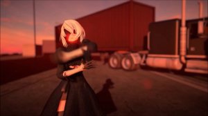 【Ray-MMD】Girls【2B NieR: Automata】