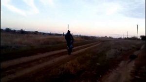 стант на мотоцикле irbis gs 150