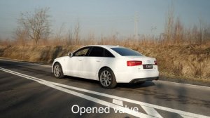 Audi A6 C7 3.0 TFSI complete exhaust + katalizatory sportowe euro 5 | BAQ Exhaust sound
