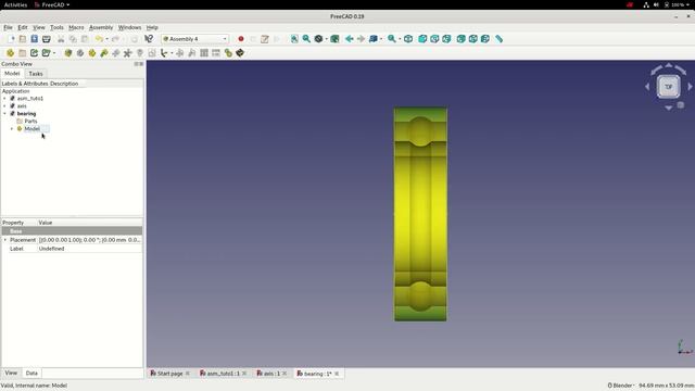 FreeCAD Tutorial - Assembly 4 Workbench