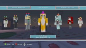 Minecraft Birthday Skin Pack 1 And 2 Reviews