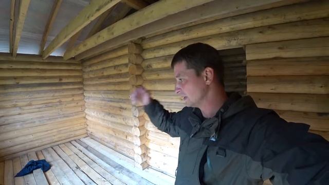 Обзор Бани 6х6 ОЦБ 22 диаметра на Сваях
