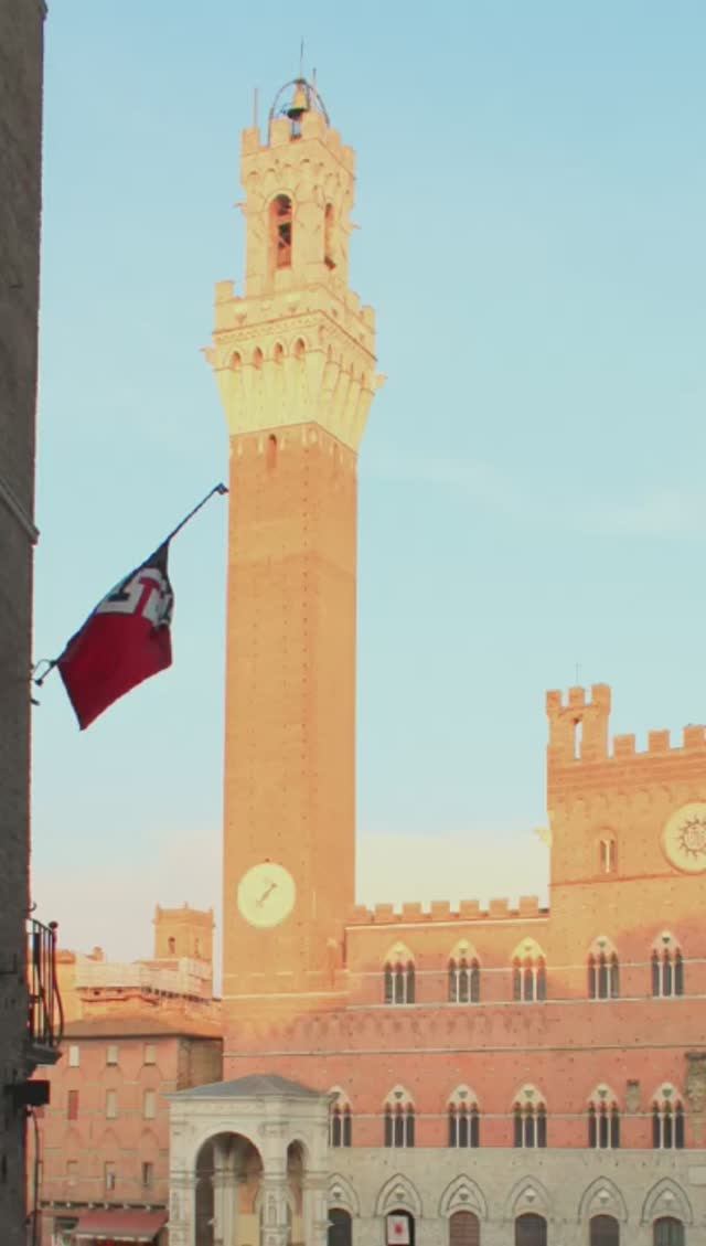 Маленькое путешествие в итальянский город Сиена в Тоскане #Shorts