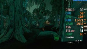 AMD Radeon RX 560 -- AMD Ryzen 3 3100 -- Borderlands 3 Benchmark