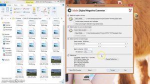 How to use Adobe DNG Converter