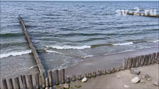 Прогулка в курортном Светлогорске по новому променаду в июне-2023 смотреть онлайн