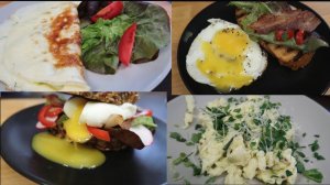 4 ПРОСТЫХ РЕЦЕПТА ИЗ ЯИЦ | Как приготовить яйца | Что приготовить на ЗАВТРАК?