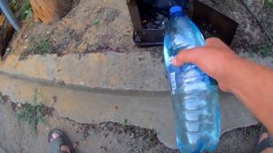 Готовим куриные крылышки на походной щепочнице