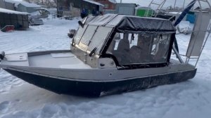 Алюминиевая аэролодка своими руками! Ходовые испытания.