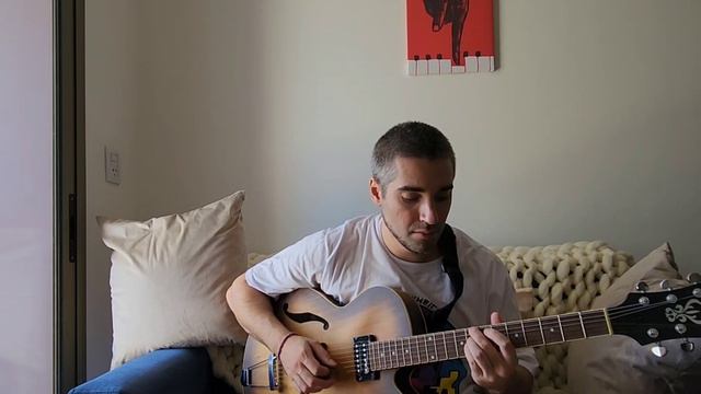 Stevie Wonder - Overjoyed (Chord Melody) - Ibanez AF 55 смотреть онлайн