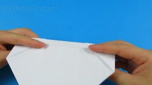 How to make a paper handbag - Easy origami handbag tutorial