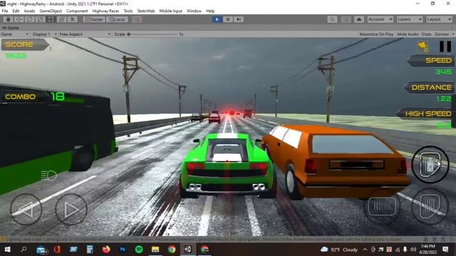 Unity Full Project Free Download || Highway Racer Full Project || How To Import Project in unity