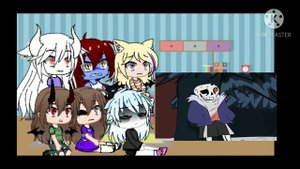 Реакция Андертейл на песню Хоррор Санса / Margolis/ + Моя сестра