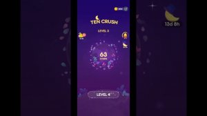 Ten Crush (by Kiwi Fun) - free offline number puzzle game for Android and iOS - gameplay.