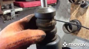 Приора,меняем переднюю стойку,опять проблемы.