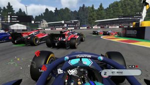 F1 2019- Формула 2- Кооперативный чемпионат,Этап 1- Бельгия, гонка 2