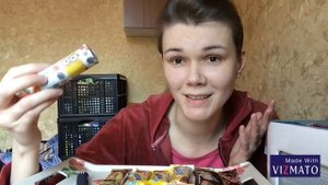 Пробуем вкусняшки: шоколадные батончики. С 8 марта!!!