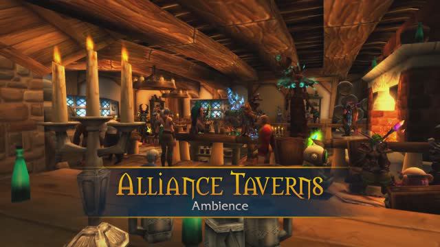 Alliance Taverns - Music & Ambience - World of Warcraft смотреть онлайн