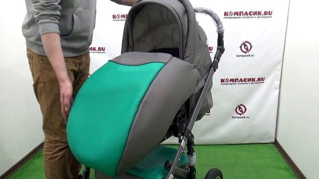 Вся правда о коляске Caretto Riviera S 2 в 1 (КАРЕТТО РИВЬЕРА). Обзор детских колясок от Компасик.Р смотреть онлайн