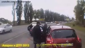 Драки на дорогах   самая жеcть