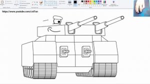 Как нарисовать Танк Ратте - Мультики про танки