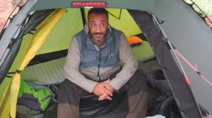 CAMPING in HEAVY RAIN with TENT and TARP