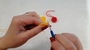 МК как связать простые цветочки крючком. Самые простые цветочки крючком.