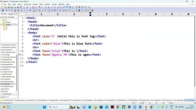 9 HTML Description list tag (Front end of Java Full Stack ) 7 04 2023 смотреть онлайн