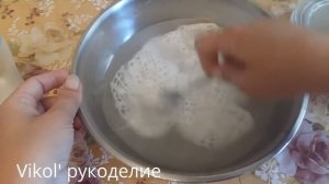 Быстрый и простой способ накрахмаливания салфеток