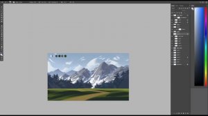 Landscape Digital Painting - Step-By-Step Tutorial (Using a Natural Palette)