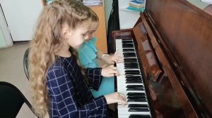 Н. Торопова" Марш весёлых лягушат" Филатова Валерия и Ханжина Анастасия