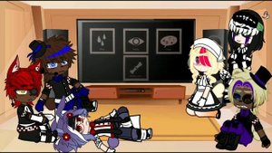 FNaF 1 react to — Elizabeth Afton | Afton family | Read Description ; (☆▽☆)