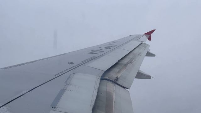 Rossiya Airbus A319 gloomy landing at Pulkovo Airport=)) смотреть онлайн