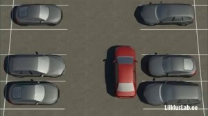 Парковка передним ходом