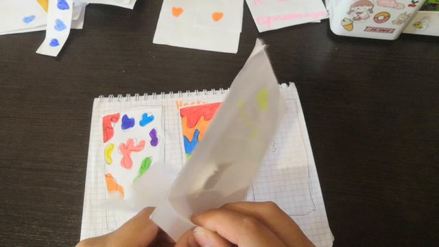 Распаковка бумажных сюрпризов