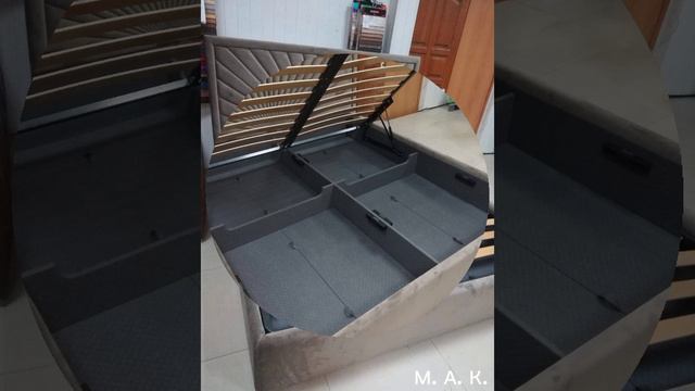 Кровать на заказ. Выполненная работа