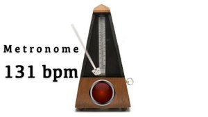 Metronome 131 bpm 🎼