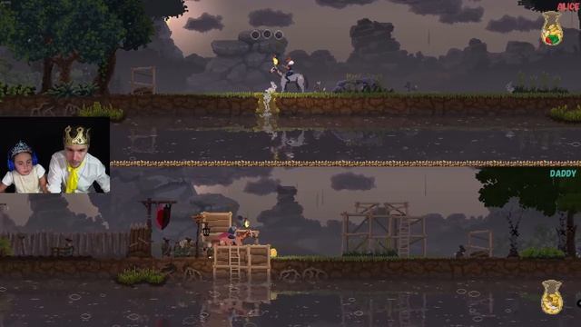 ГДЕ КАМЕНЬ?!? | Kingdom Two Crowns вдвоем | Часть 3 смотреть онлайн