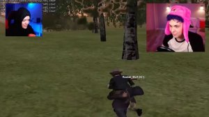 НАРВАЛИСЬ на КОПОВ в GTA в РОССИИ ? ГТА с Голосовым Чатом ? Милс и @SuperScaryWolf