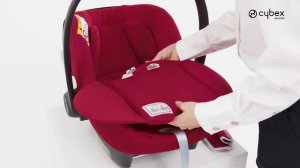 Cybex Aton B2 i-Size • как снять вкладыш
