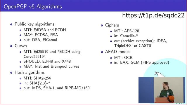 Sequoia-PGP, v5 OpenPGP, Authentication, and Debian смотреть онлайн