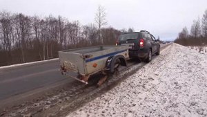 Отвалилось колесо. Ремонт в дороге. Как добраться до дома без колеса.