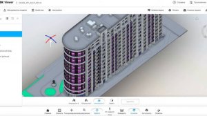 BIM модель здания жилого комплекса. bim-global.ru