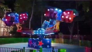 Новый аттракцион "Blast Off" в парке Революции
