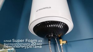 Видеообзор на накопительные водонагреватели MAUNFELD MWH30W01, MWH50W01, MWH80W01, MWH100W01